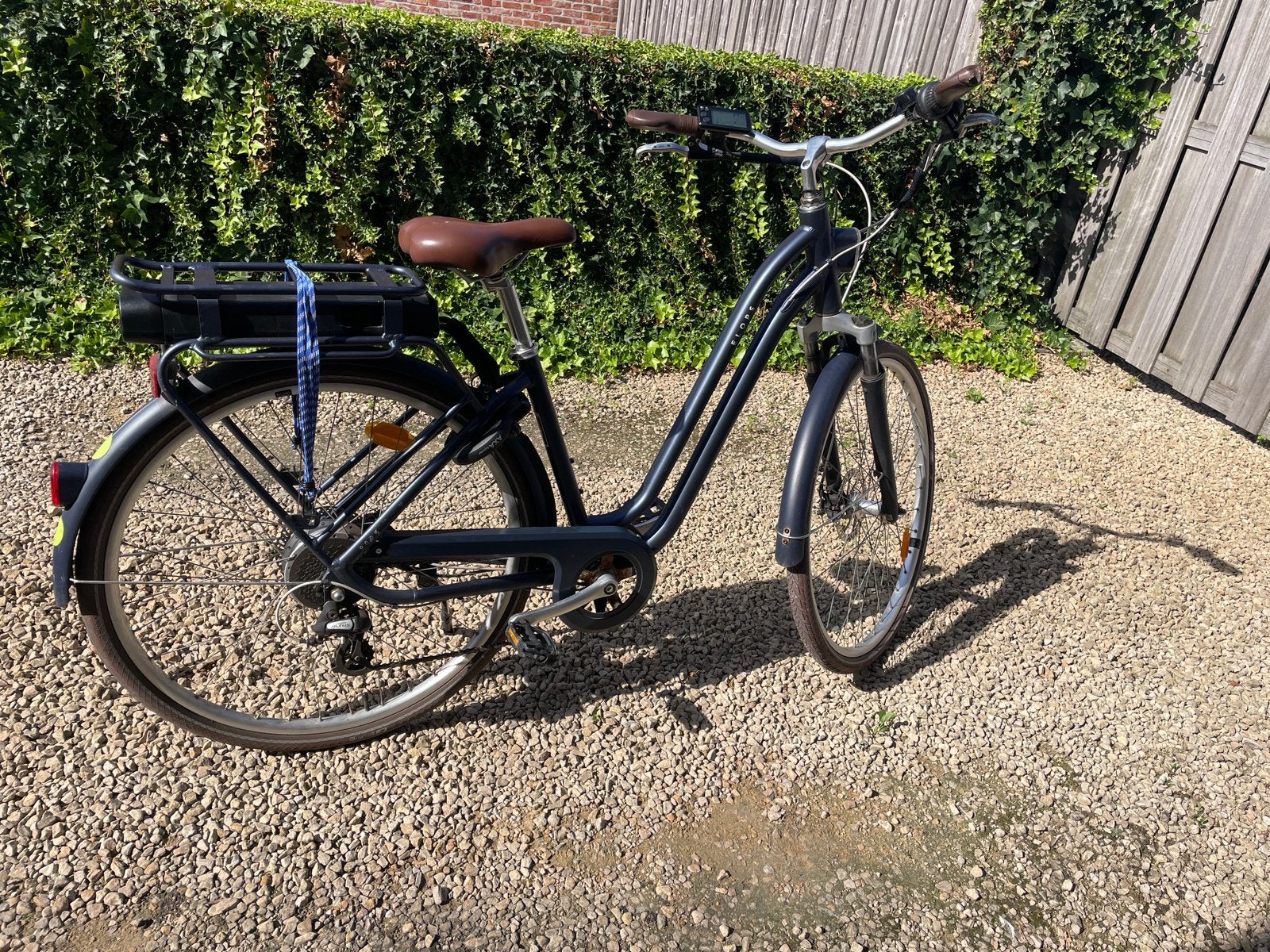 Elektrische damesfiets in goede staat, Enlèvement, Utilisé, 30 à 50 km par batterie