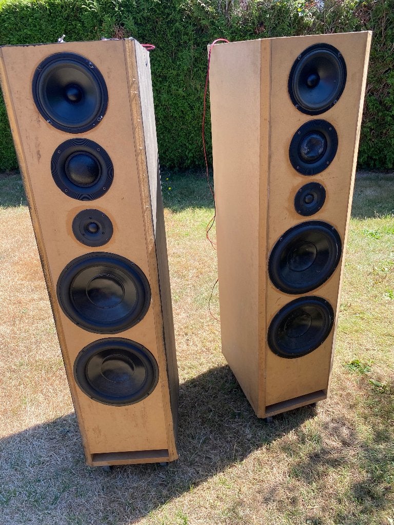 Luidsprekers alles Vifa met Technics cd speler en reciever, Ophalen, Gebruikt