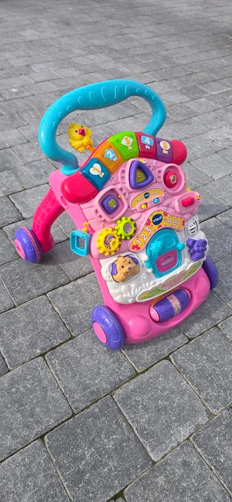 VTech Super Trotteur Parlant Rose – Éveil bébé 9-36 mois, Enlèvement, Utilisé, 6 mois à 2 ans