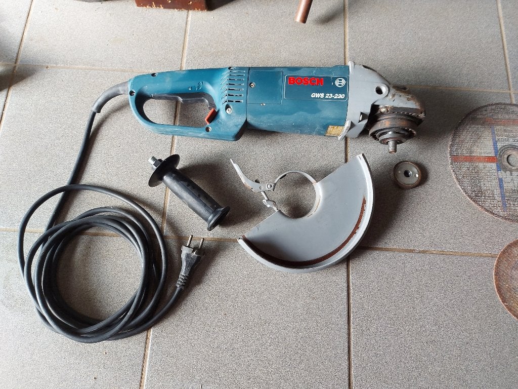 Bosch GWS23-230 slijpmachine, Ophalen, Gebruikt, 1000 watt of meer, Haakse handslijpmachine