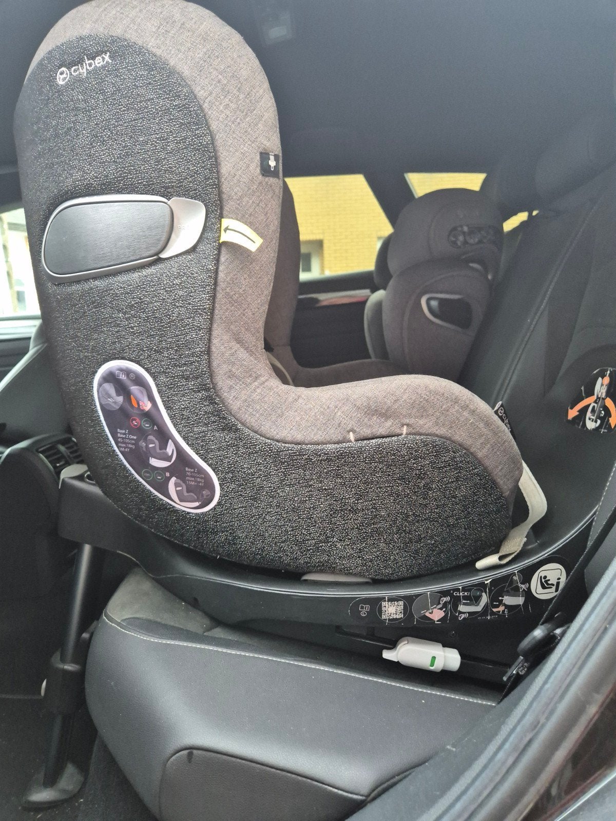 Cybex sirona z i size plantium grey met basis, Ophalen, Isofix