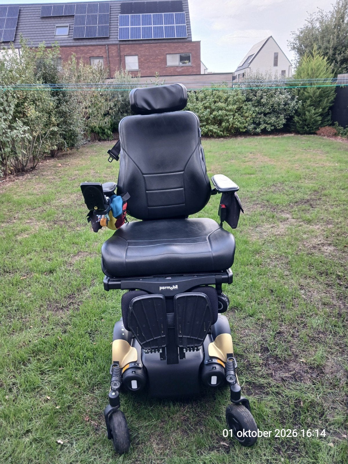 permobil m3 te koop, Diversen, Ophalen, Gebruikt, Elektrische rolstoel