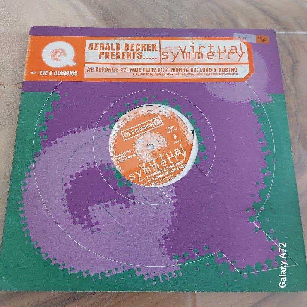virtual symmetry vaporize 12 inch maxi, CD & DVD, Vinyles | Dance & House, 12 pouces, Trance, Enlèvement ou Envoi, Utilisé