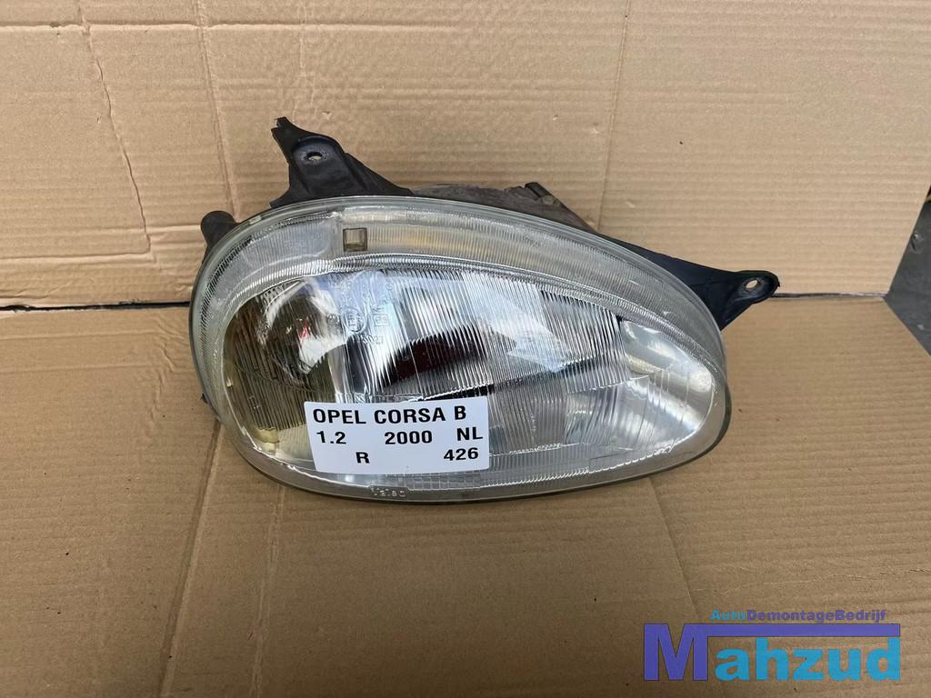 OPEL CORSA B rechts koplamp 1994-1999, Auto-onderdelen, Verlichting, Opel, Gebruikt