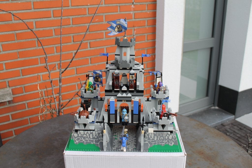 Lego 8781 Château de Morcia, Château : Knights Kingdom II, Enlèvement ou Envoi, Lego, Ensemble complet, Utilisé