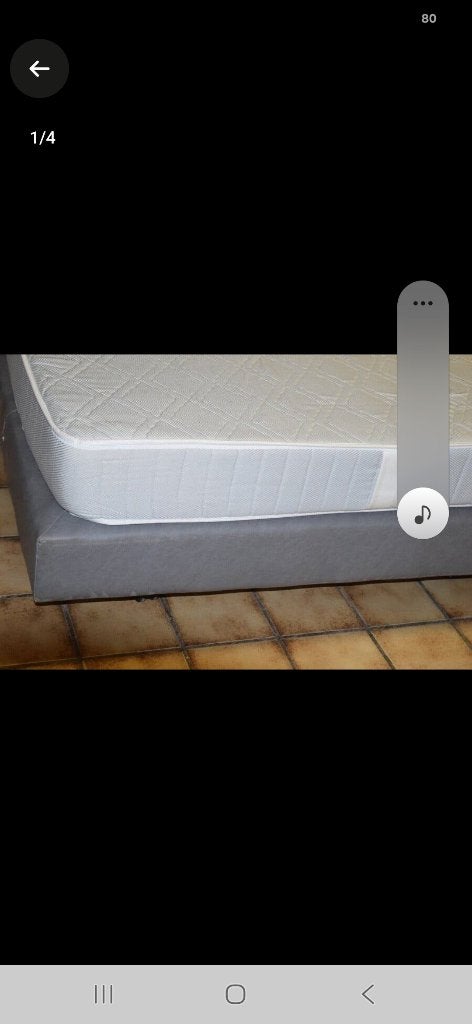 1 persoons boxspring met Matras ( meerdere beschikbaar), Huis en Inrichting, Slaapkamer | Boxsprings, Ophalen, Gebruikt, 90 cm