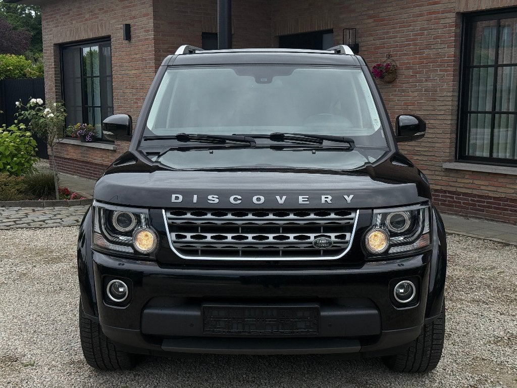 LAND ROVER DISCOVERY 4 TDV6 211PK EURO6B LICHTE VRACHT, Automaat, Dealer onderhouden, 2993 cc, Zwart