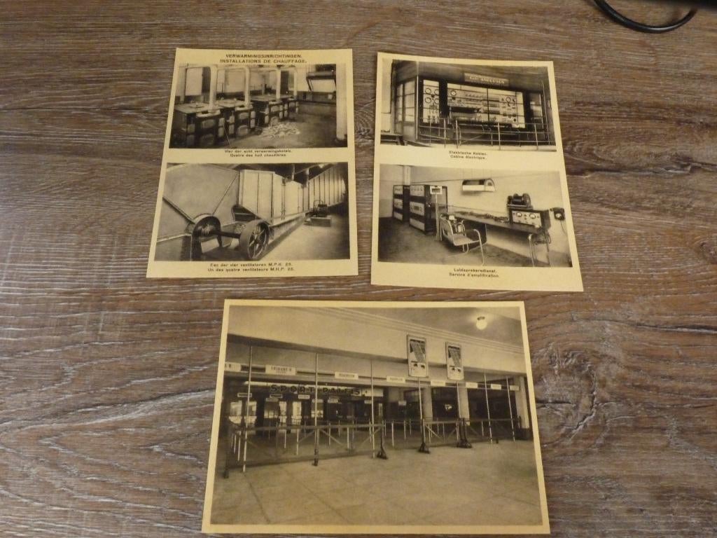 3 oude postkaarten Sportpaleis, Ophalen of Verzenden, Ongelopen, Antwerpen