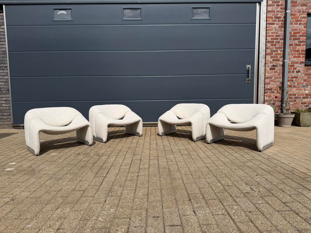 Artifort F598 Groovy fauteuils in Nieuwstaat!! Pierre Paulin, Ophalen of Verzenden, B&B italia cassina vitra knoll togo mah jong sede edra leolux