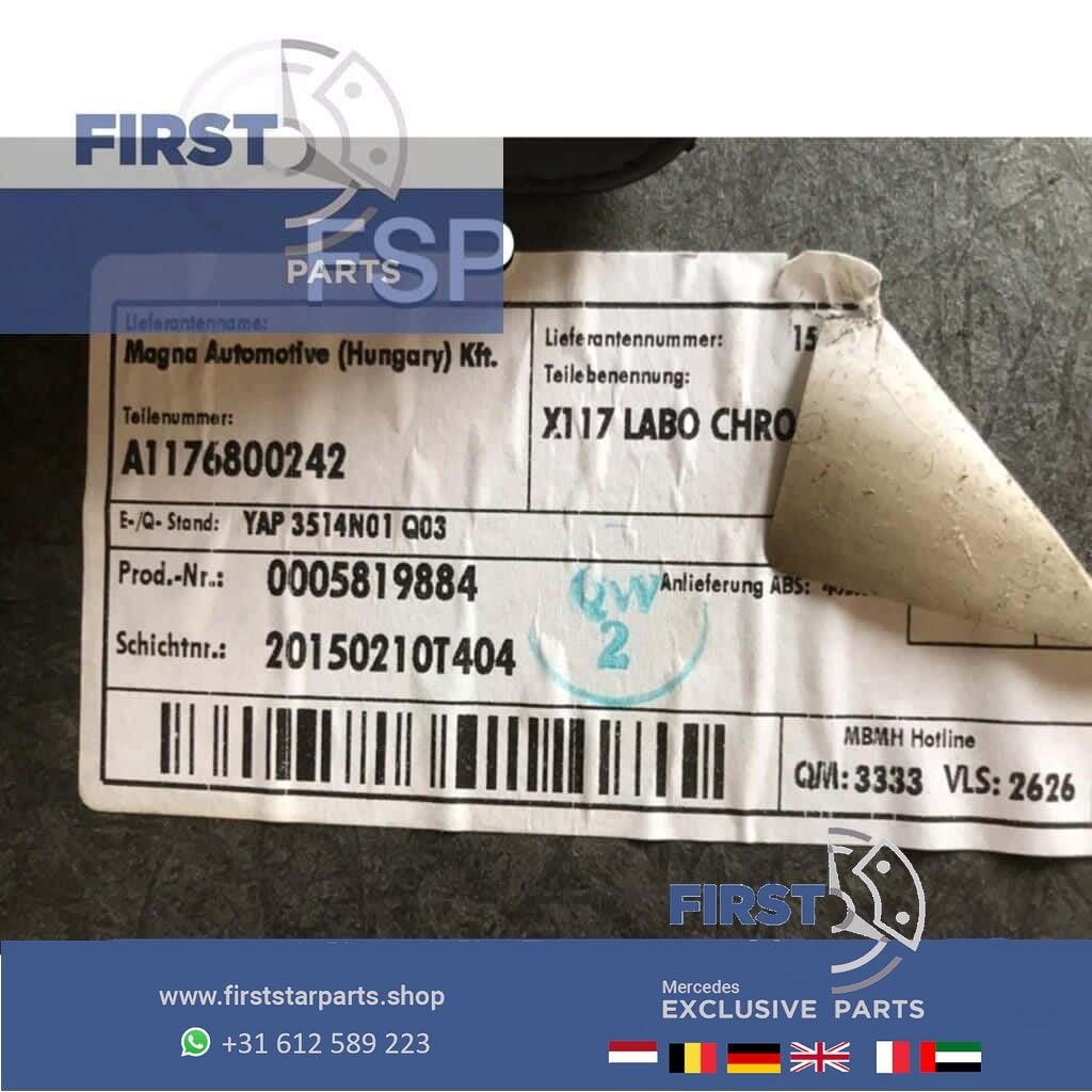 Kofferbakmat Mercedes A B C CLA GLA Klasse zwarte kofferbak, Utilisé, -, -, Enlèvement ou Envoi