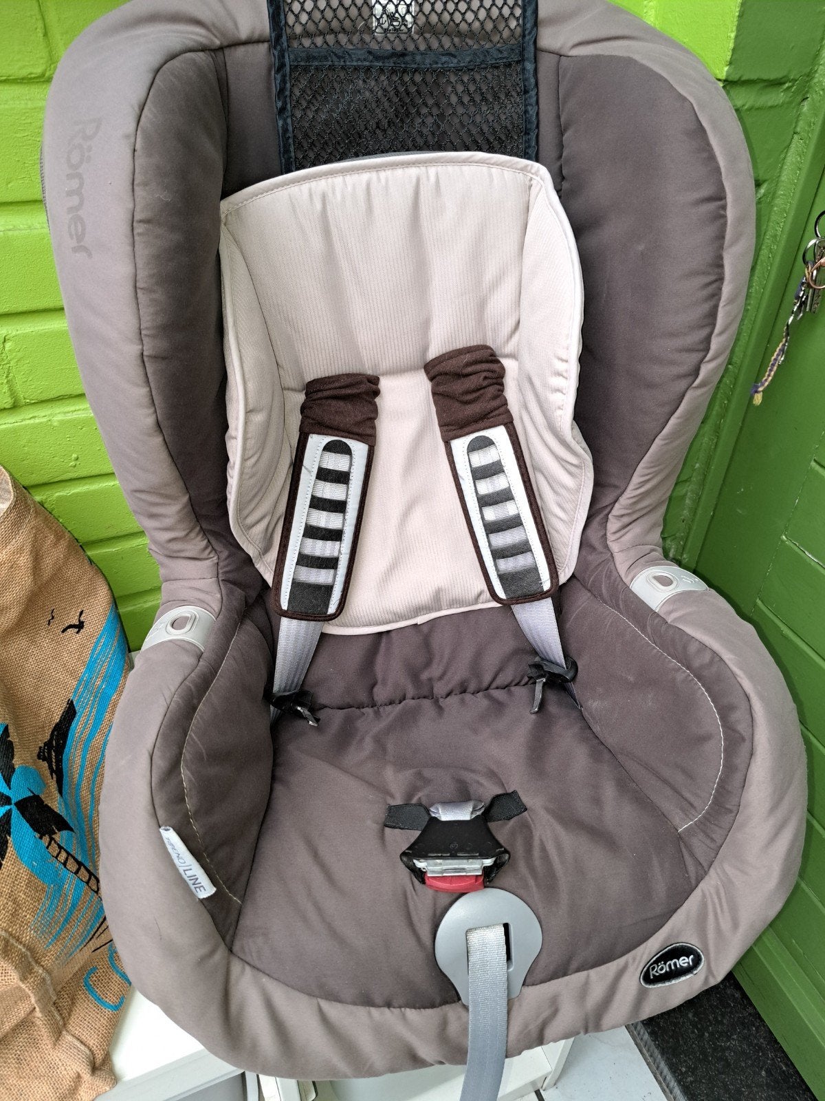 autostoel met isofix systeem, Kinderen en Baby's, Ophalen, Romer, Gebruikt, 9 t/m 18 kg