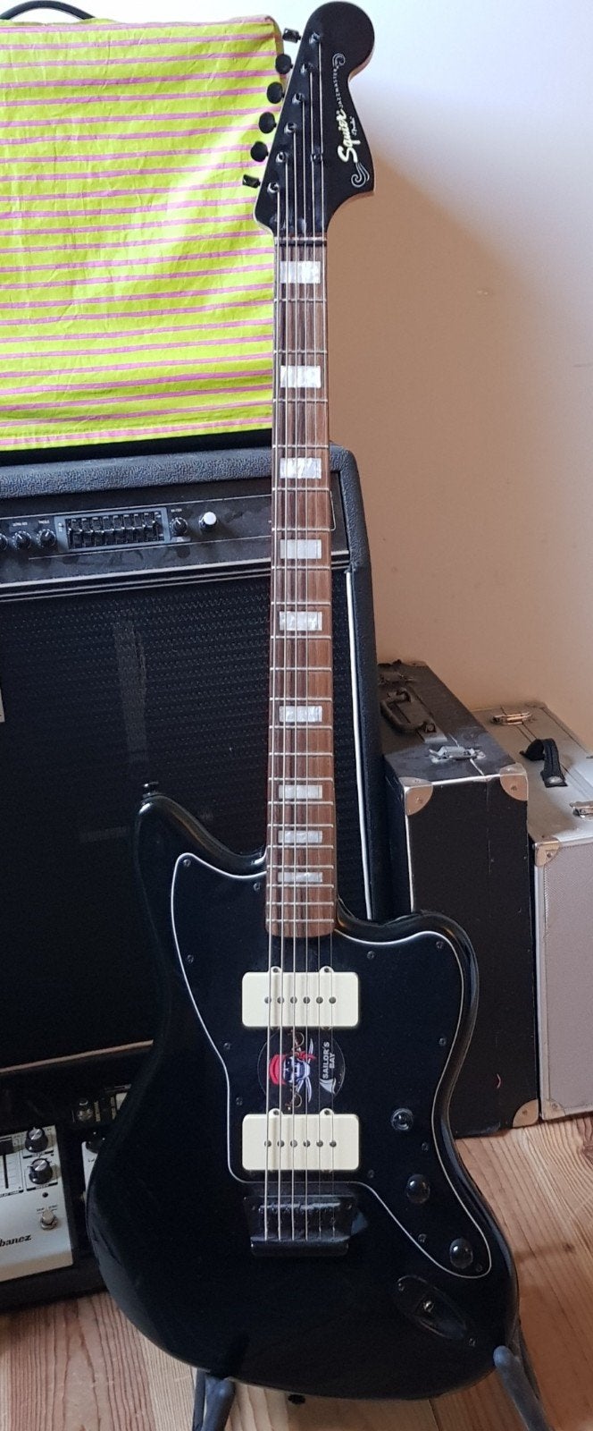 Squier jazzmaster baritone vintage modified, Musique & Instruments, Enlèvement, Fender