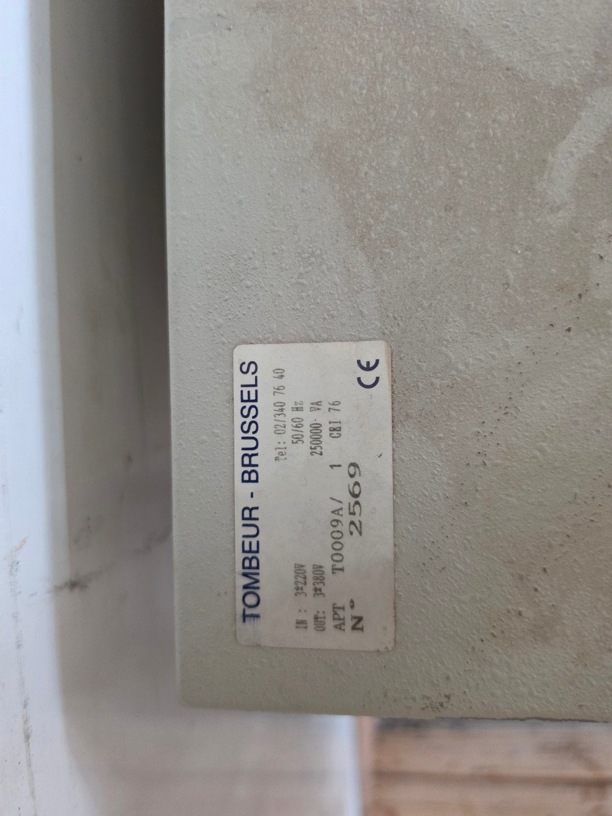 Transformator 250Kva 3x230v naar 3x400v, Doe-het-zelf en Bouw, Ophalen of Verzenden
