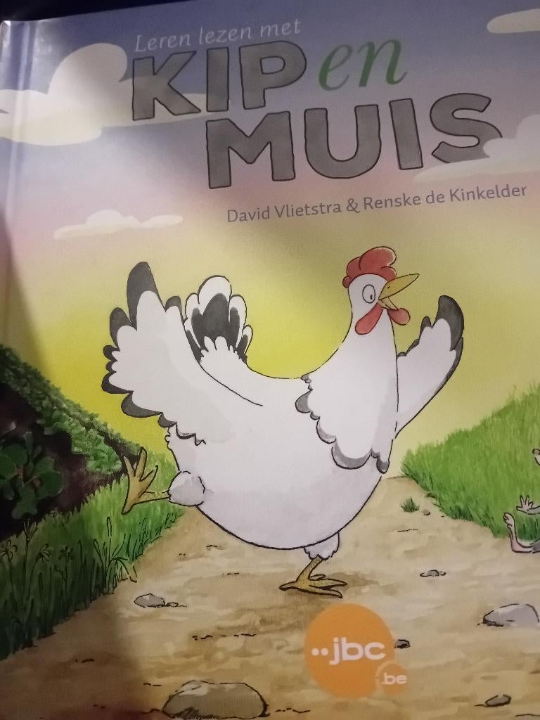 Boek kip en muis david vlietstra renske de kinkleder, Ophalen of Verzenden