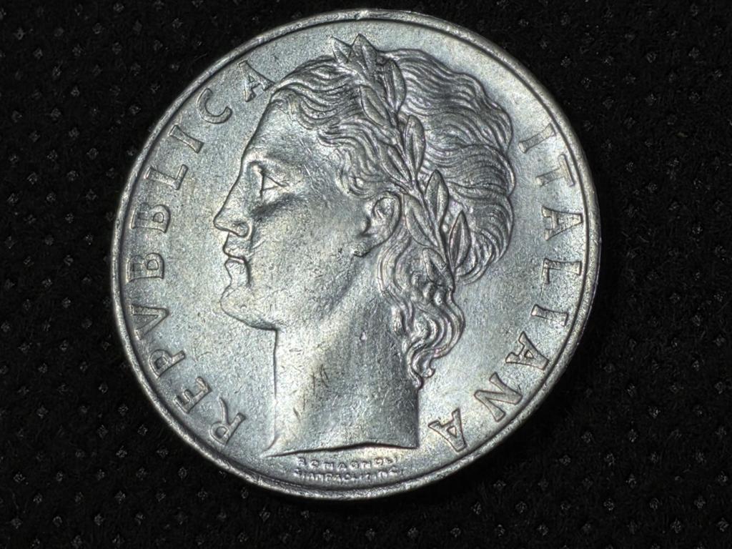 100 lire 1974 Italian, Postzegels en Munten, Ophalen of Verzenden