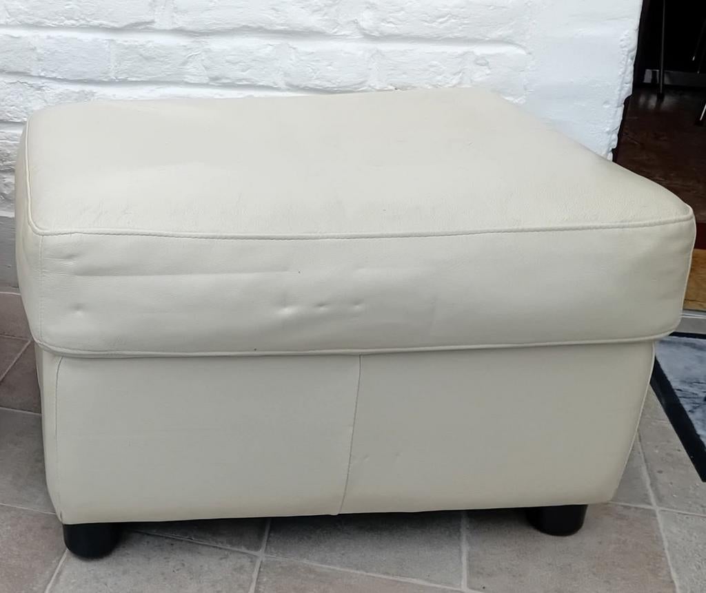 1 pouf, Enlèvement ou Envoi, Utilisé, Cuir