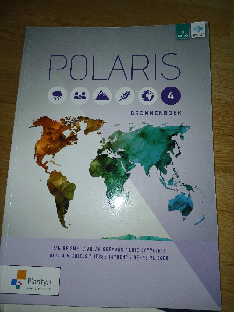 Polaris 4 Bronnenboek, Boeken, Schoolboeken, Ophalen of Verzenden, Zo goed als nieuw, Aardrijkskunde