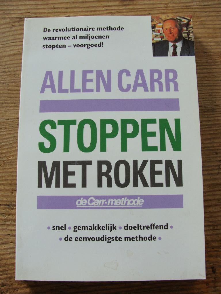 Stoppen met roken Allen Carr, Boeken, Ophalen of Verzenden, Zo goed als nieuw, Allan Carr