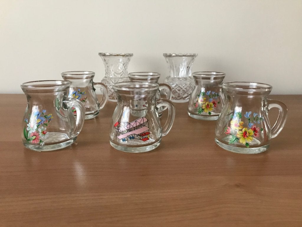 Petits verres à alcool vintage ., Collections, Verres & Petits Verres, Enlèvement, Neuf