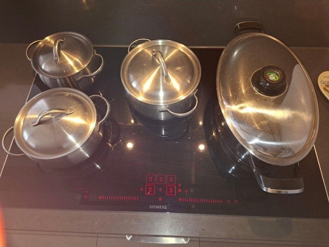 plaque de cuisson Siemens de 80 cm de largeur, Enlèvement, Utilisé, Encastré, Céramique