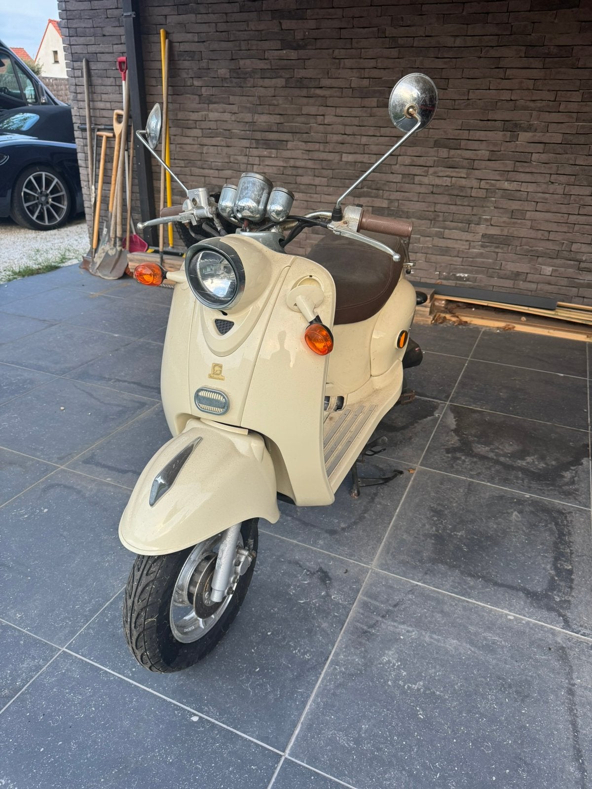 Minerva scooter 50cc, Vélos & Vélomoteurs, Scooters | Marques Autre, Classe B (45 km/h), Enlèvement, Utilisé, Essence