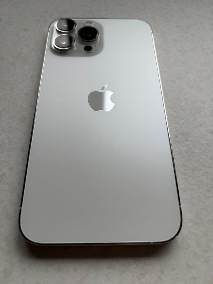 iPhone 13 Pro Max 128GB Silver, Télécoms, 128 GB, IPhone 13, Enlèvement, Utilisé