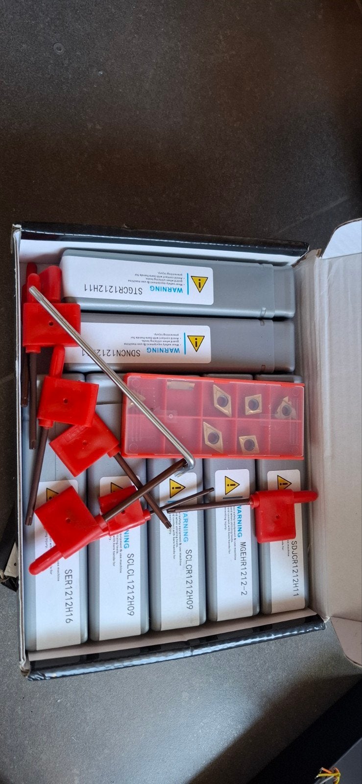 Set 12mm draaibank wisselplaathouders, Ophalen, Nieuw