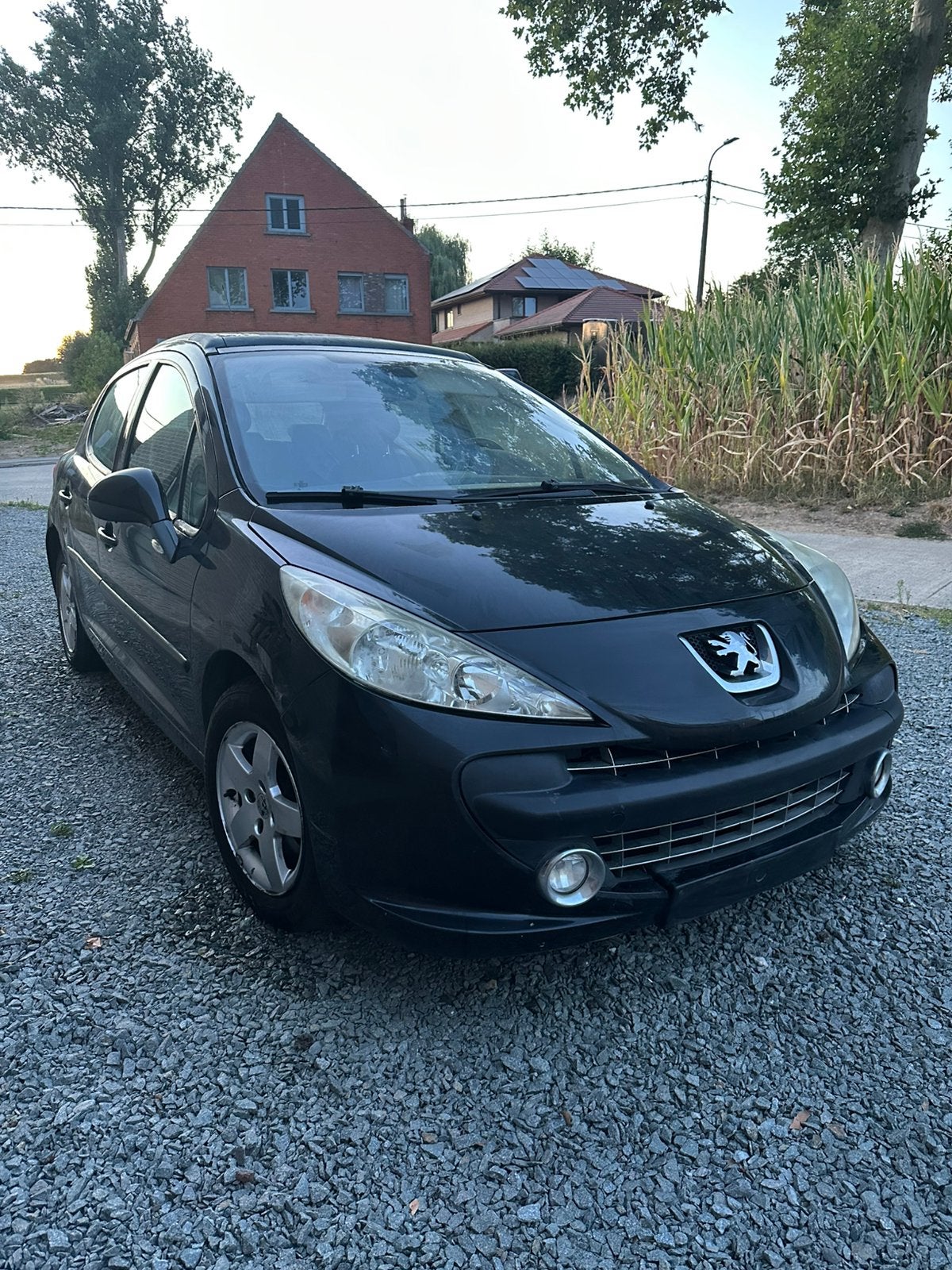 Peugeot 207 ZONDER KEURING | 1.4 Benzine – 2008 – 230.000 km, Autos, Peugeot, Achat, Boîte manuelle, Noir, 5 portes
