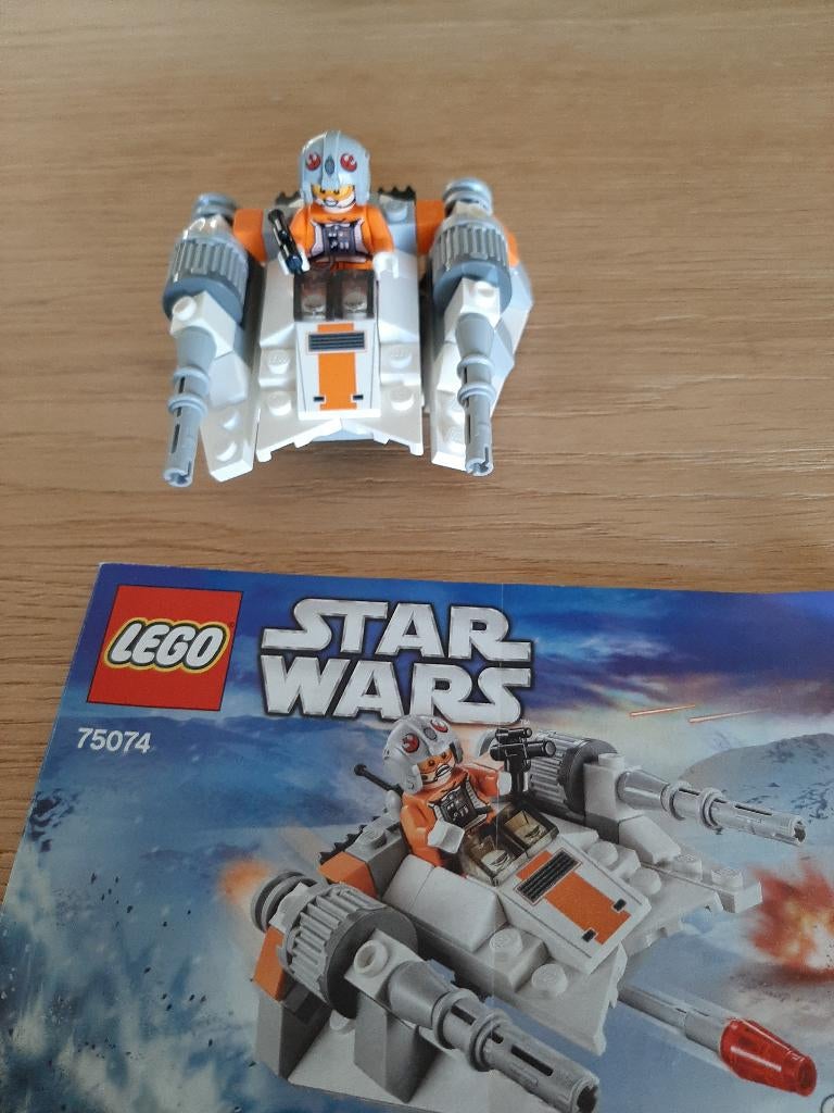 Lego Star Wars Microfighters 2 - set 75074 Snowspeeder, Star Wars, Lego, Ophalen of Verzenden, Complete set