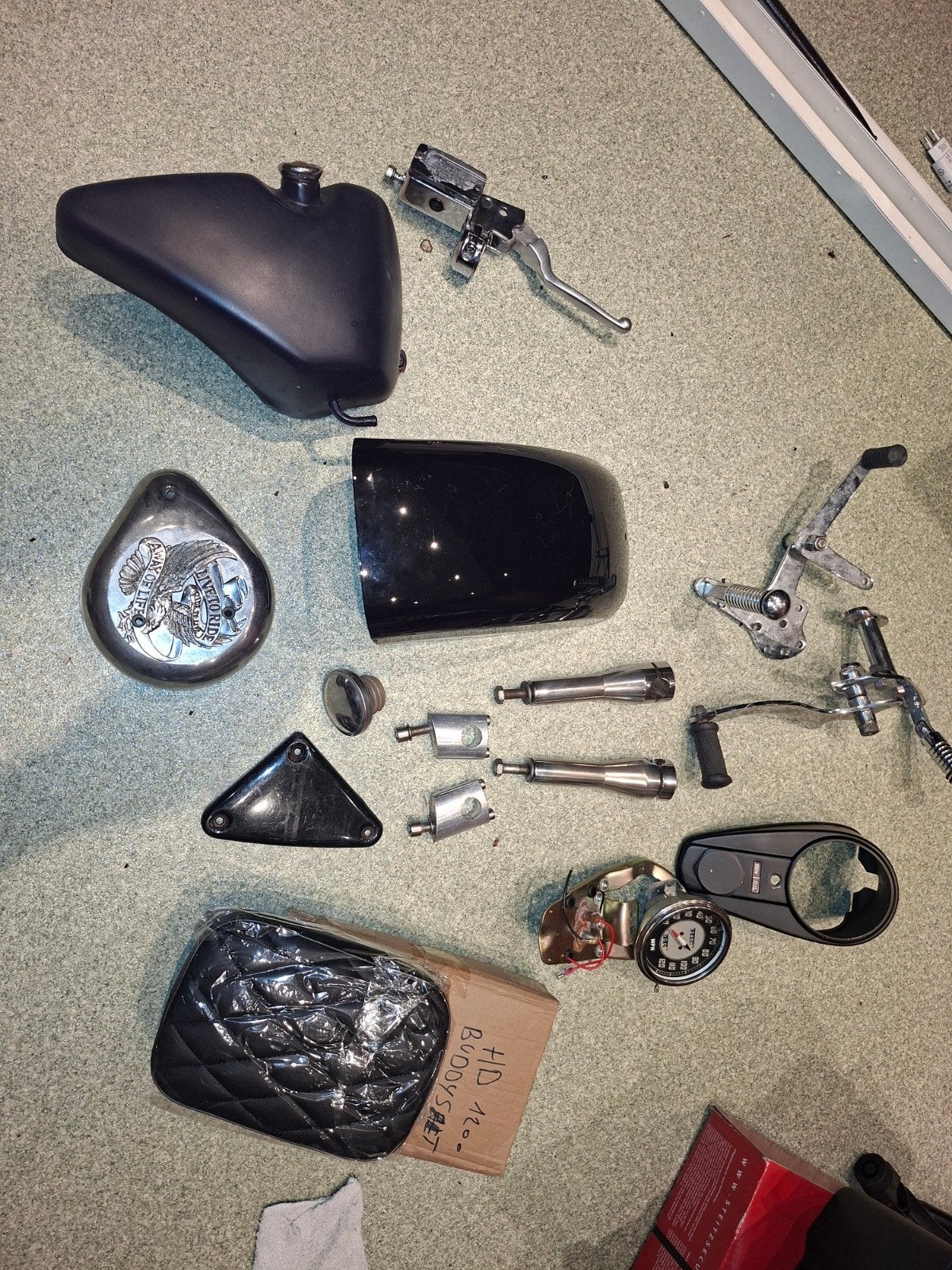 onderdelen harley davidson, Ophalen, Gebruikt