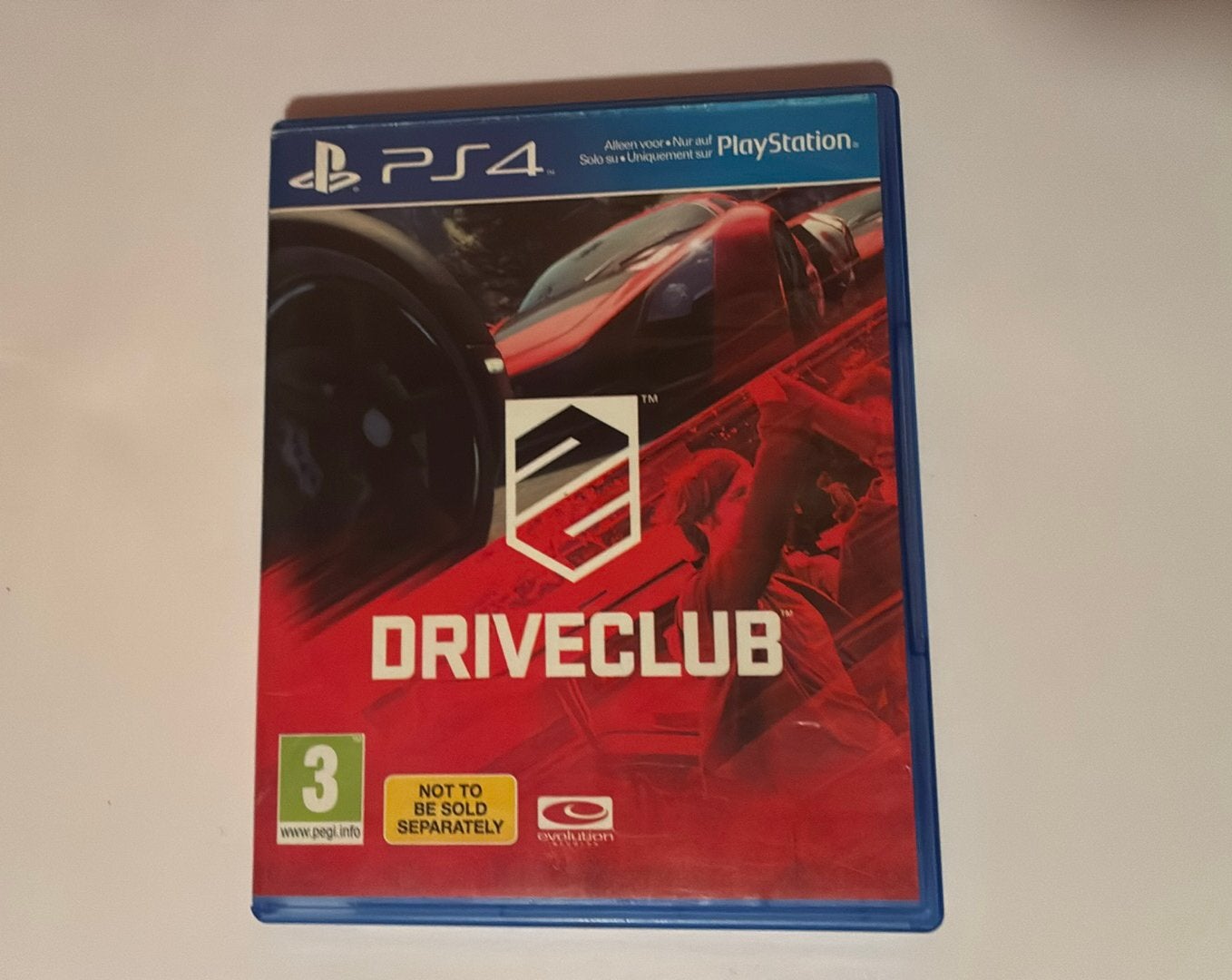 Driveclub playstation 4, Games en Spelcomputers, Ophalen, Zo goed als nieuw, Vanaf 3 jaar