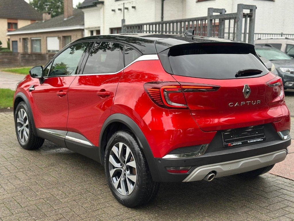 Renault Captur 1.0 TCe Intens - 36.000KM - 360 Camera -, Autos, Rouge, Achat, Entreprise, Entretenue par le concessionnaire