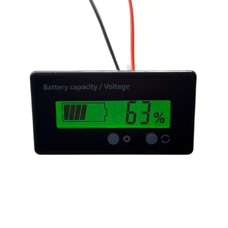Accu / battery indicator voor 12V - 48V AGM, Lion, LiFePO4 a, Hobby & Loisirs créatifs, Composants électroniques, Neuf, Enlèvement ou Envoi