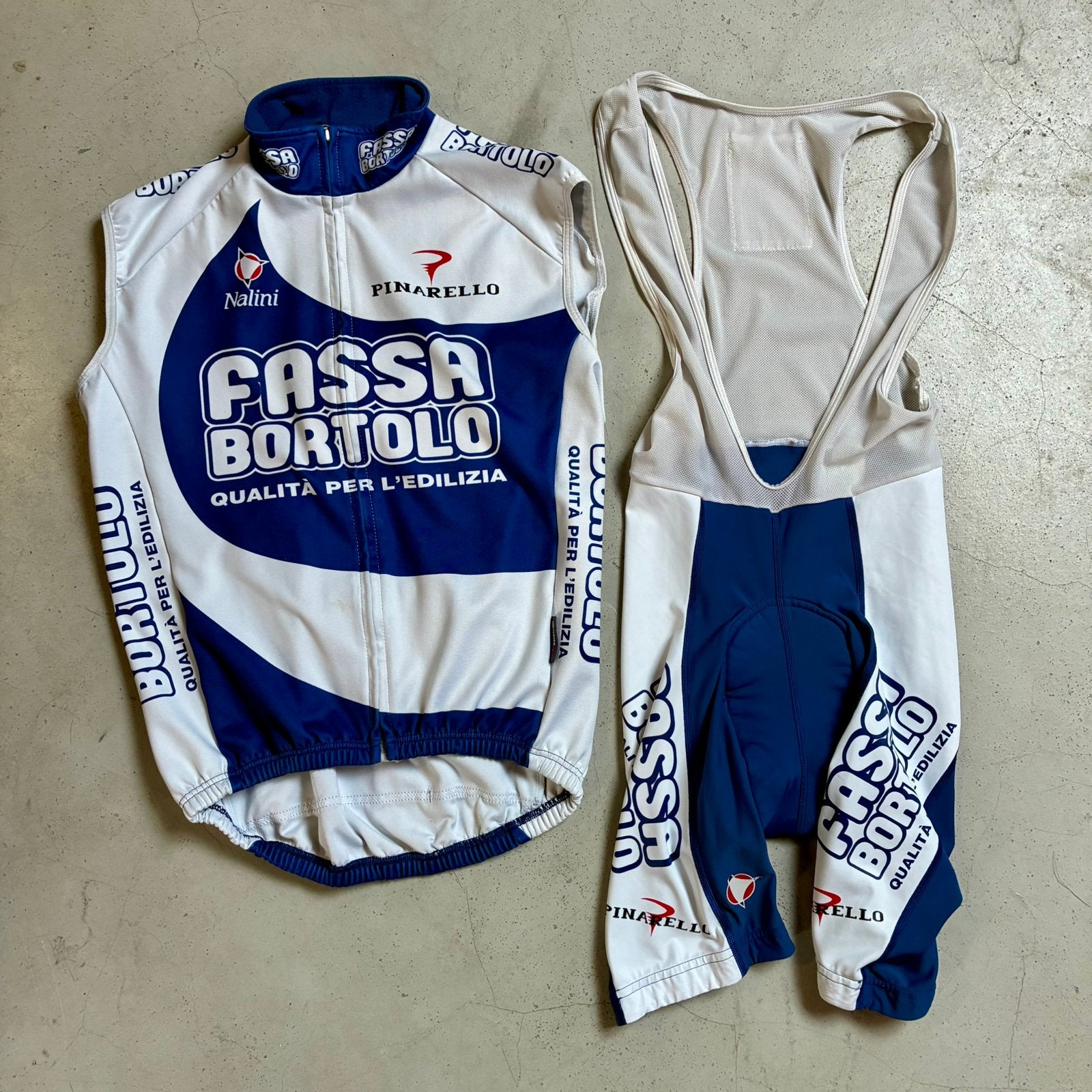 Frank Vandenbroucke 2004 Fassa Bortolo koerstrui wielertrui, Ophalen of Verzenden, Zo goed als nieuw, S