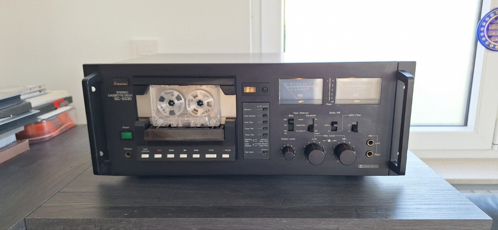 deck cassette sansui sc 5330, Enlèvement ou Envoi