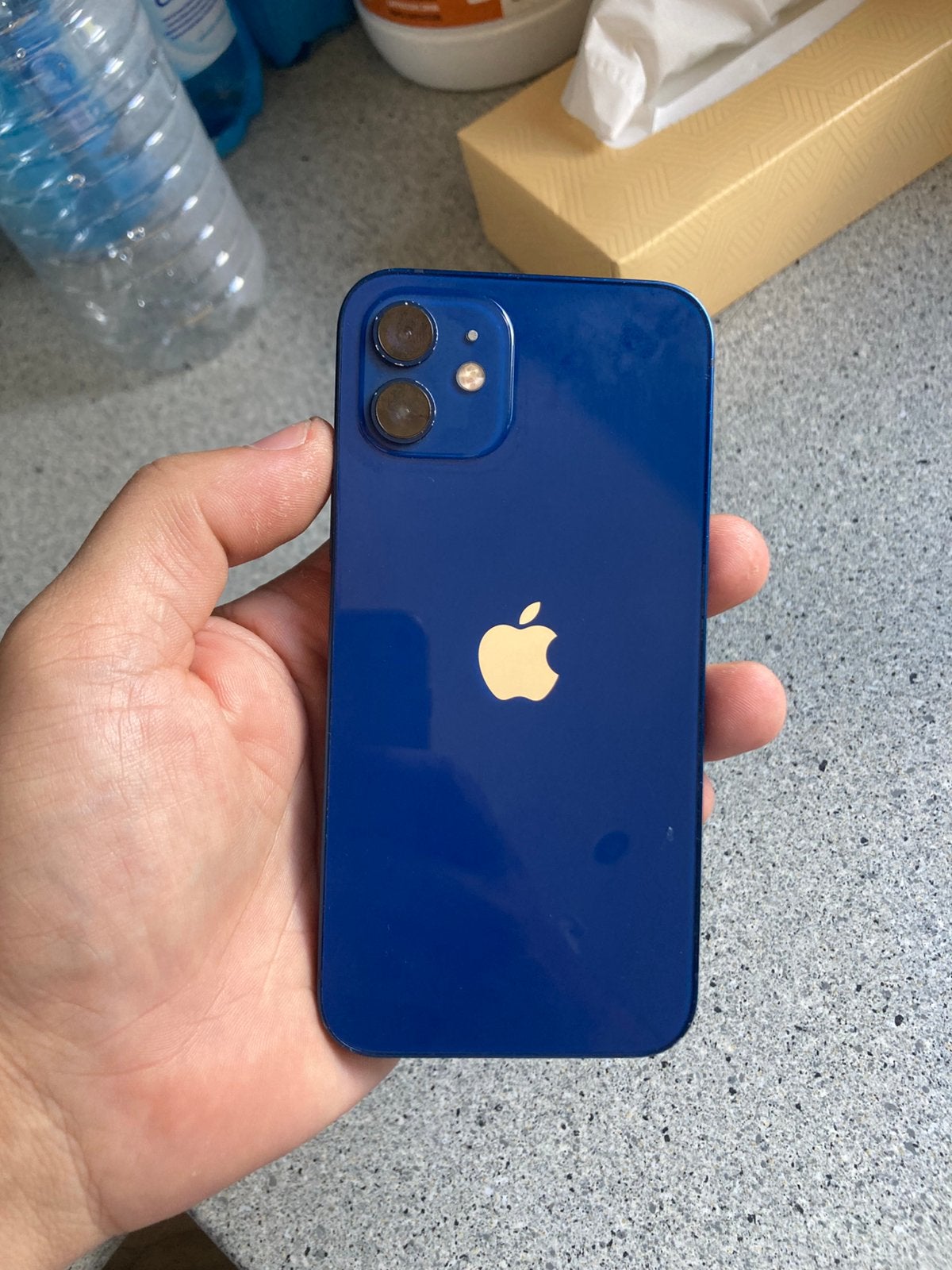 iPhone 12, Enlèvement, Utilisé, Bleu, 100 %