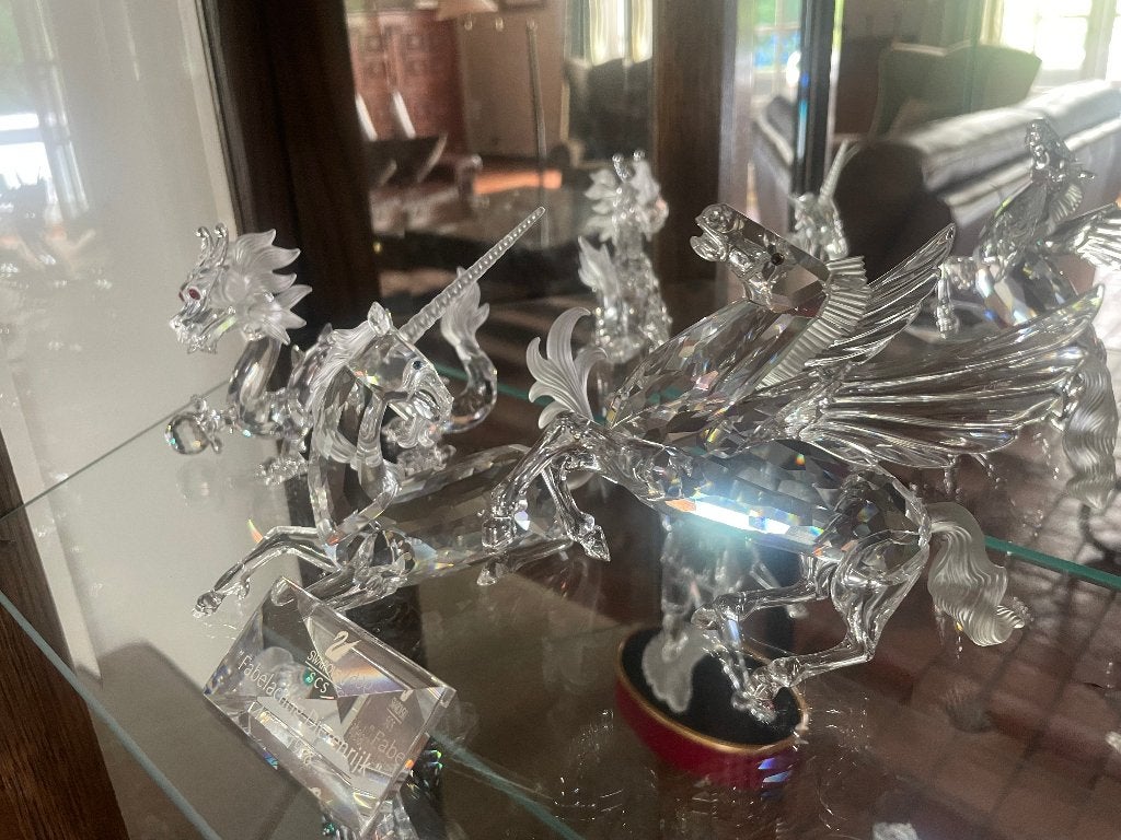 SWAROVSKI JAARSTUKKEN 1996  - 1998, Verzamelen, Swarovski, Ophalen of Verzenden, Zo goed als nieuw