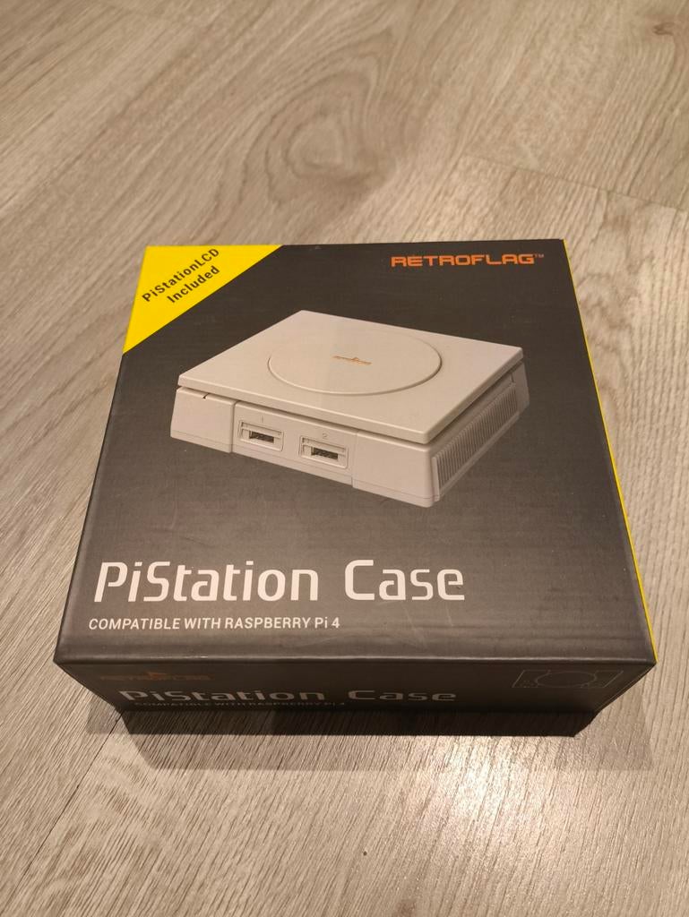 Retroflag Pistation Case + LCD scherm, Computers en Software, Ophalen of Verzenden