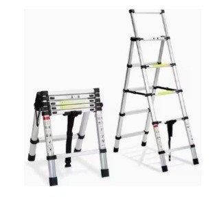 Opvouwbare ladder, 1.4 tot 1.7m, nieuw, Ophalen, Ladder