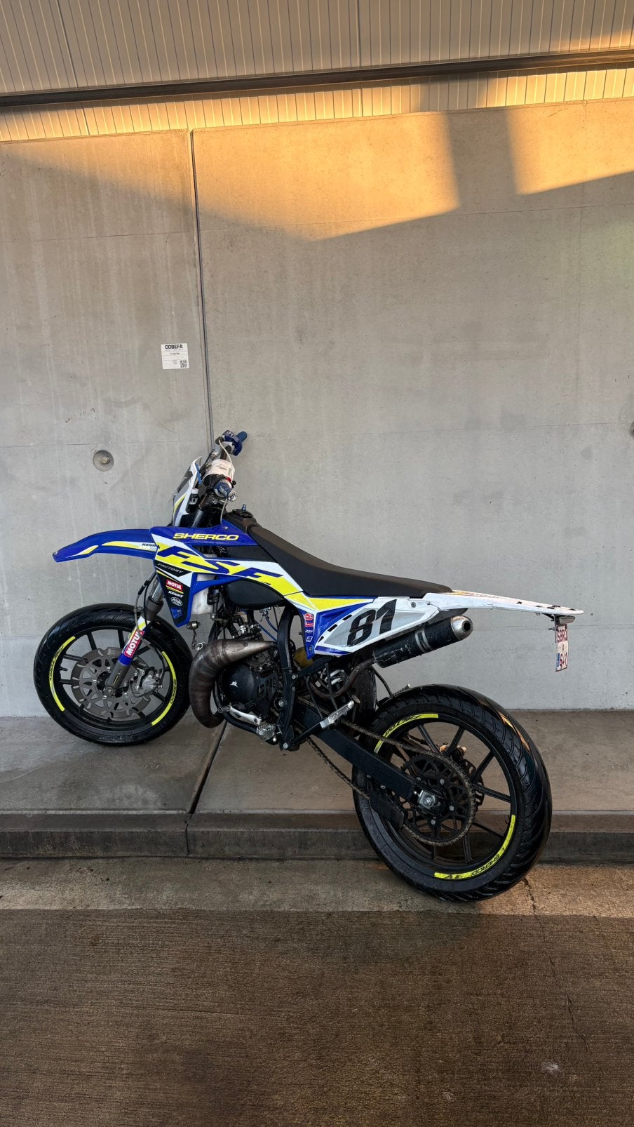 Sherco smr 50cc, Enlèvement, Comme neuf