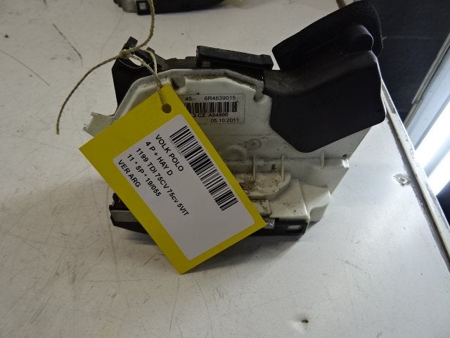 SERRURE DE PORTE ARRIÈRE GAUCHE Polo V (6R) (6R4839015), Autos : Pièces & Accessoires, Arrière, Volkswagen, Volkswagen AG, Utilisé