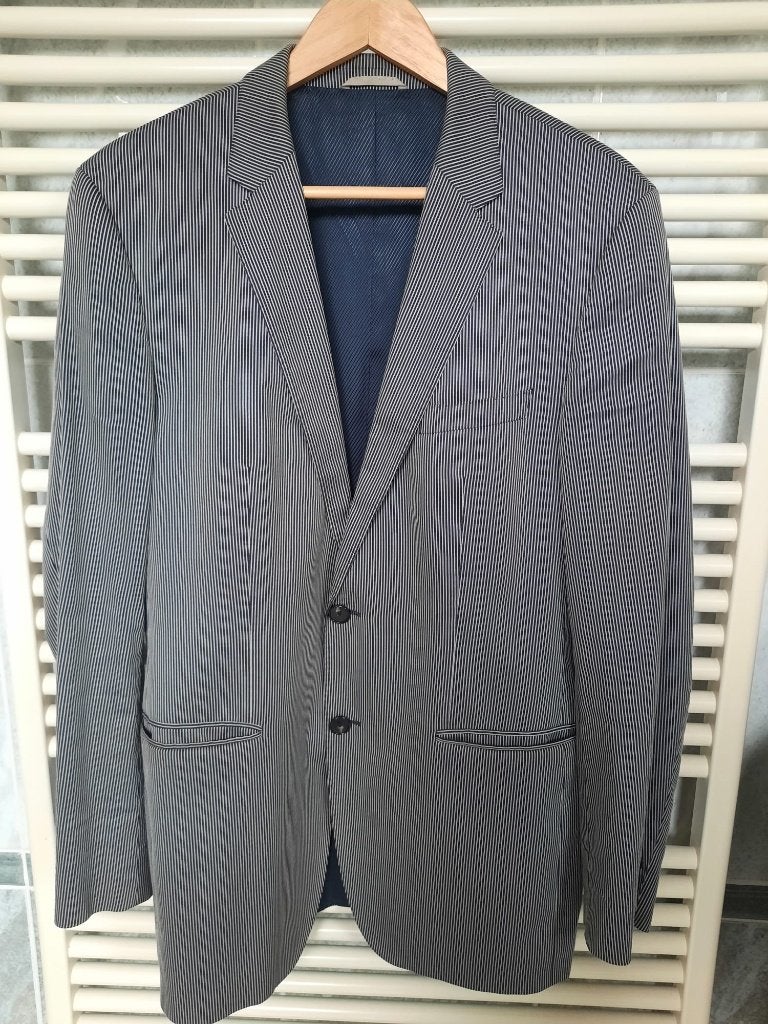 kostuumjas Hugo Boss Maat 52, Ophalen, Maat 52/54 (L), Hugo Boss, Grijs