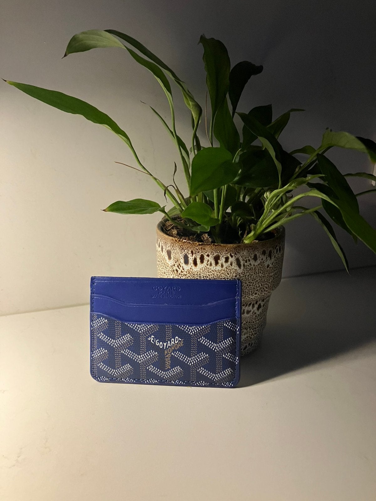 Goyard wallet, Handtassen en Accessoires, Overige merken, Blauw, Ophalen of Verzenden, Zo goed als nieuw