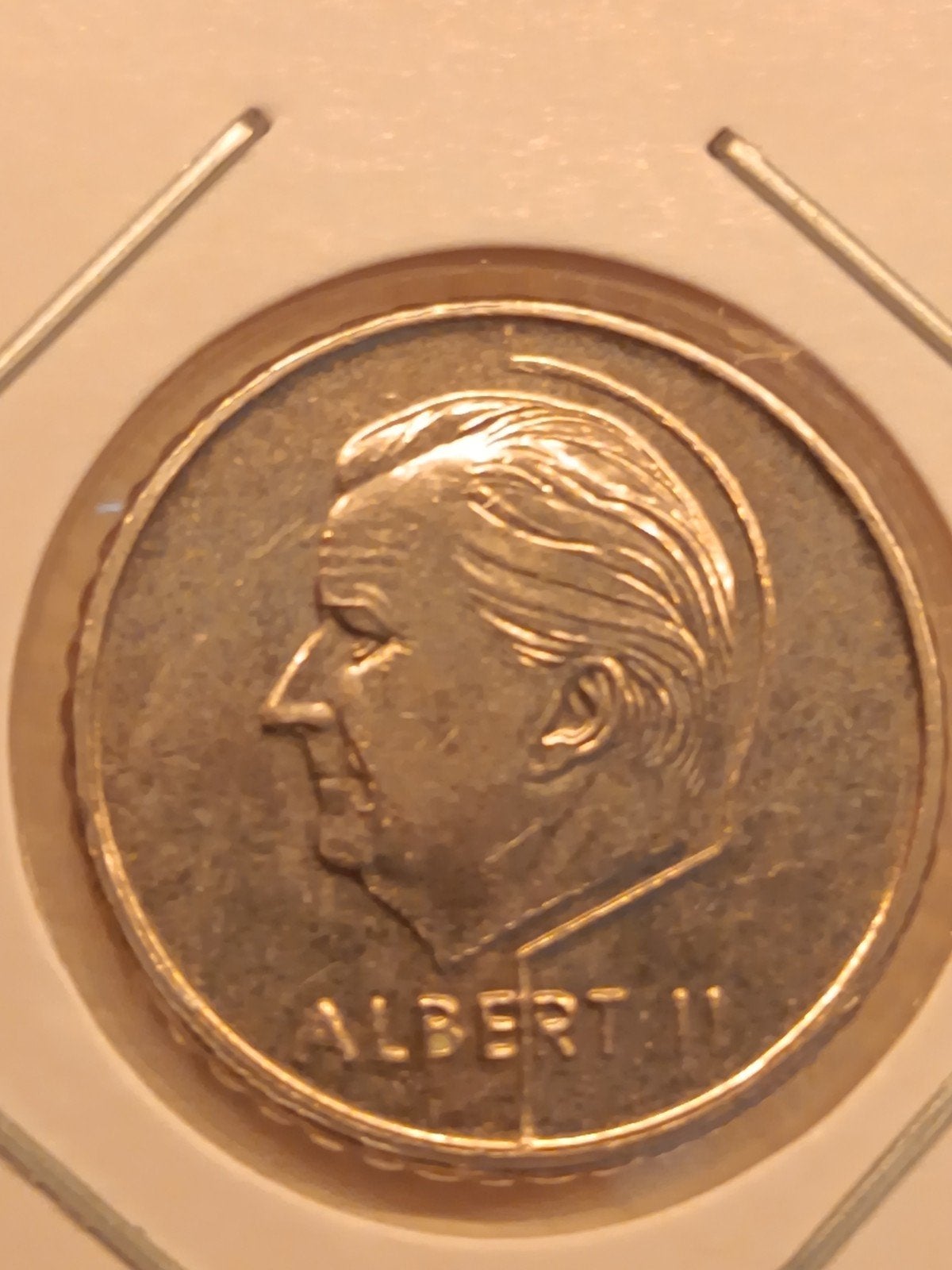 50 Frank Albert 1,2000vl,met traan, Postzegels en Munten, Ophalen of Verzenden