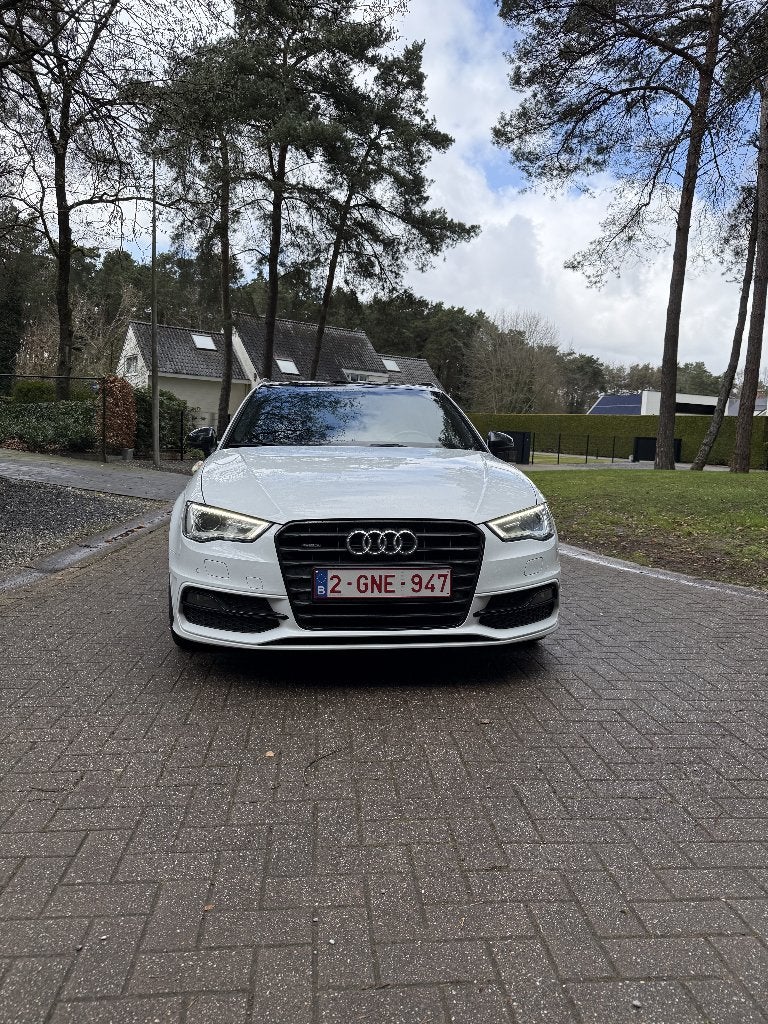 Audi A3 Quattro 2.0 184 pk – 2016 3x S line Panoramisch dak, Autos, Cuir et Alcantara, Achat, Euro 6, Capteur de stationnement
