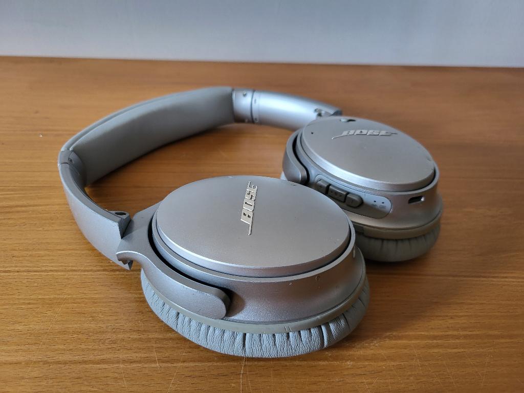 Bose QuietComfort 35 QC35 Zilver, Gebruikt, Over oor (circumaural), Draadloos, Ophalen