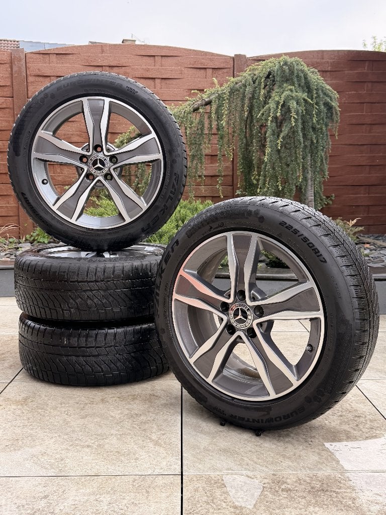 Originele 17" Mercedes Benz C-Klasse W205 velgen en banden, Ophalen