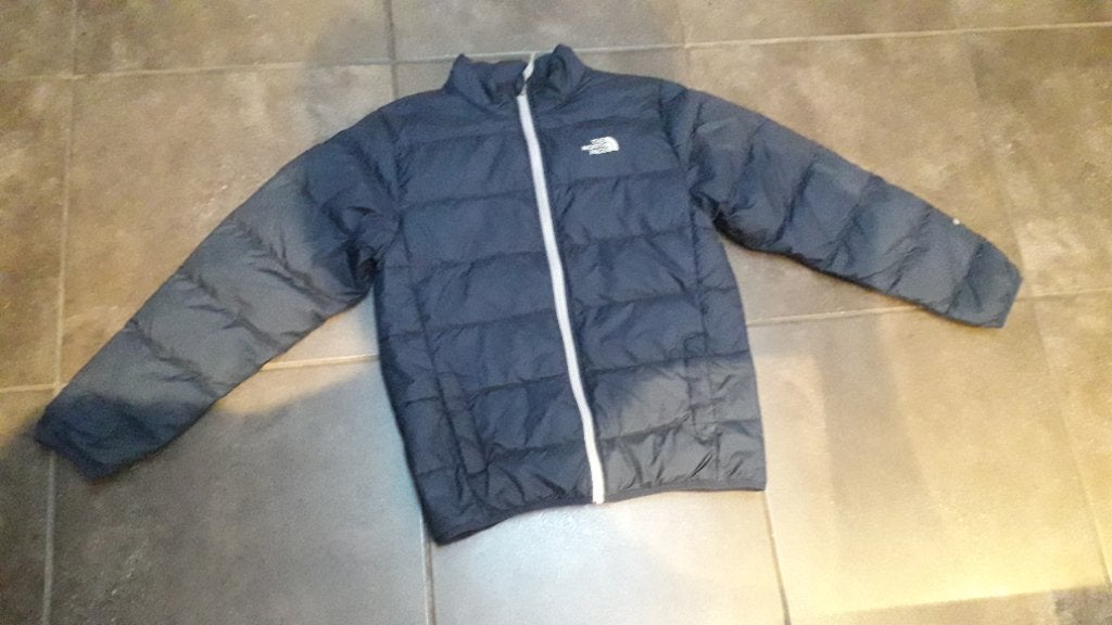 The north face jas 550 L jongens (kinderen), Vêtements | Hommes, Enlèvement ou Envoi, Comme neuf, Taille 52/54 (L), Bleu