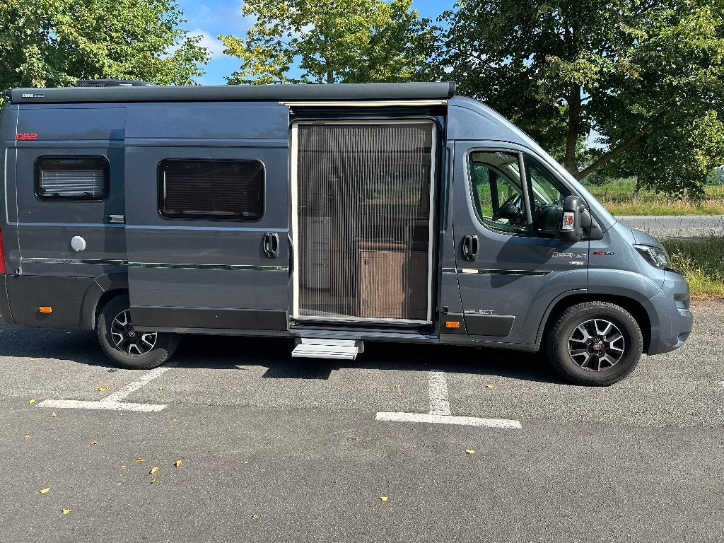 Fiat ducato 2.3 160pk dreamer d62, Caravanes & Camping, 6 à 7 mètres, Toilette à cassette, Fiat, Marchepied électrique