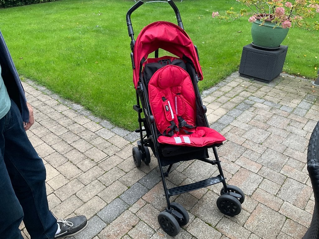 Easywalker mini rode plooibuggy, Enlèvement, Utilisé, Autres marques, Protection de pluie